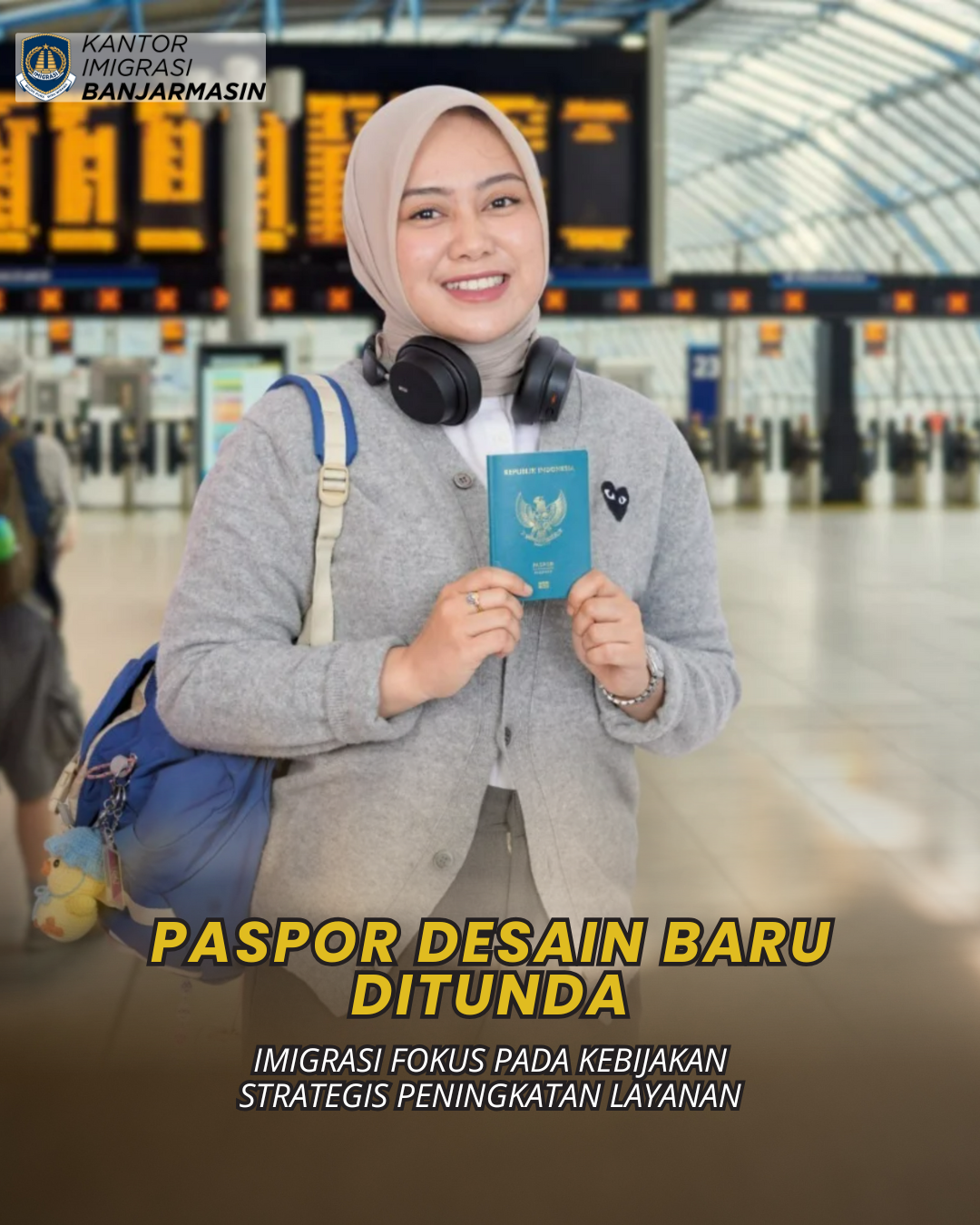Paspor Desain Merah Putih Ditunda, Imigrasi Fokus pada Kebijakan Strategis Peningkatan Layanan